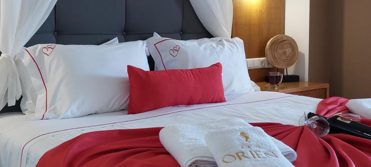 Cavo Orient Beach Hotel & Suites Drosia  Bagian luar foto