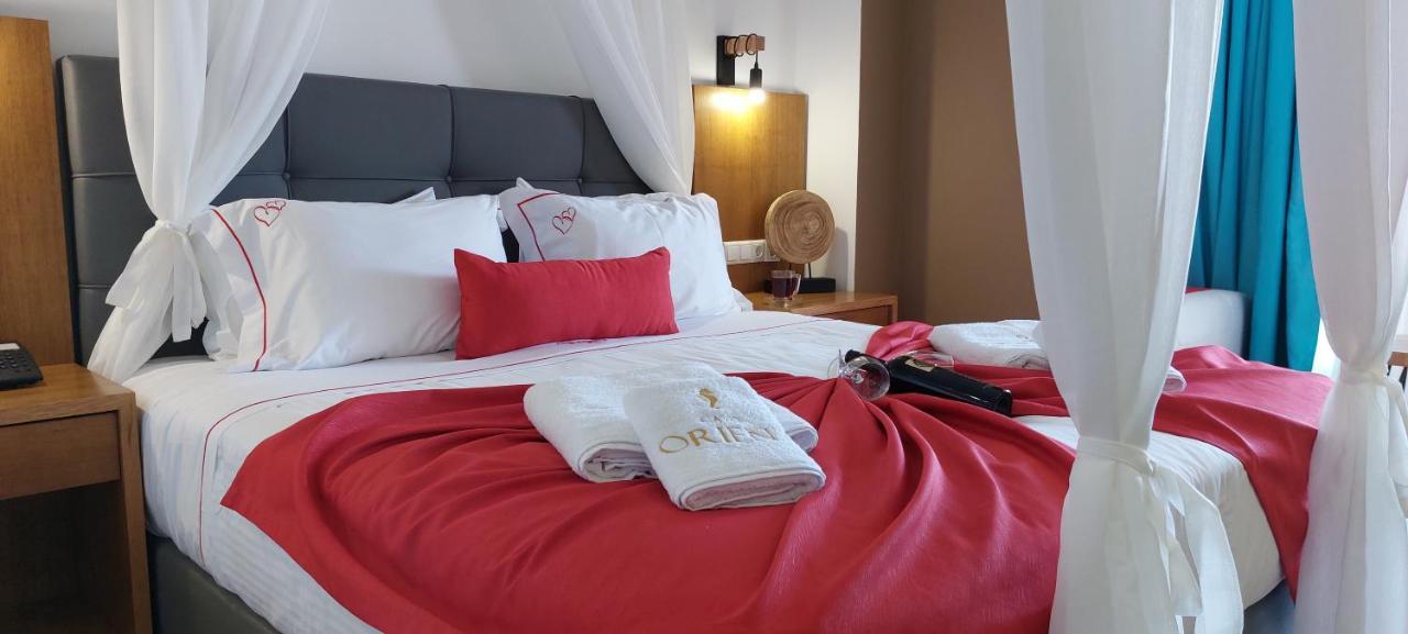 Cavo Orient Beach Hotel & Suites Drosia  Bagian luar foto