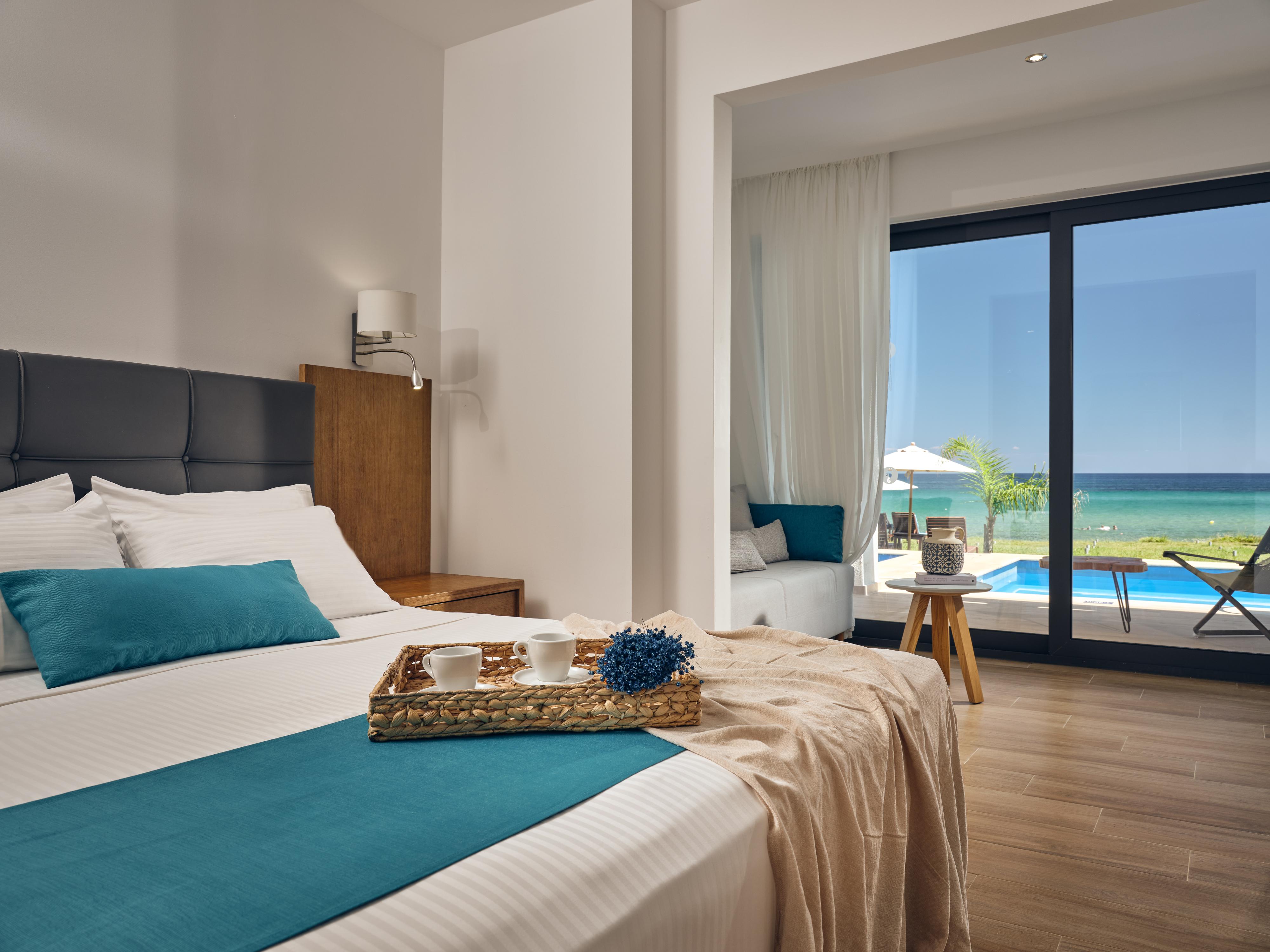 Cavo Orient Beach Hotel & Suites Drosia  Bagian luar foto